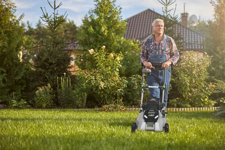 best electric self-propelled lawn mower